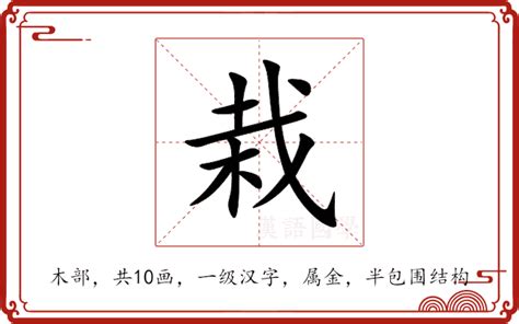 栽造詞|栽：栽的意思/造詞/解釋/注音